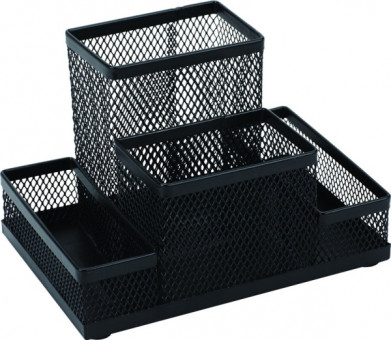 Подставка металлическая, 4 ячейки, чёрная ASMAR