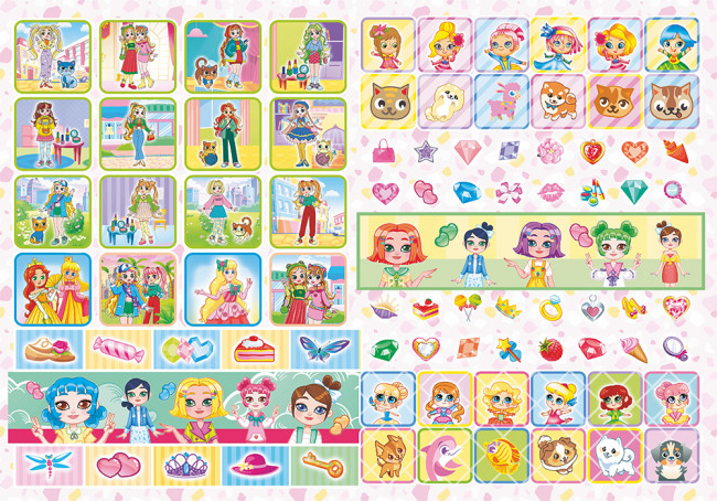 Раскраска с наклейками (А4) РН-1211