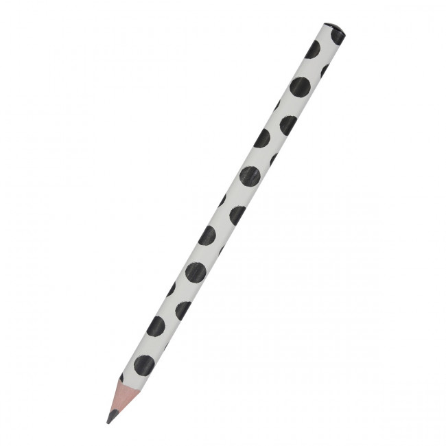 Карандаш 3,5мм 4В чернографитовый "HappyGraphix. Jumbo. Black polka dots", BV/21-0062/29 (30) Карандаш 3,5мм 4В чернографитовый "HappyGraphix. Jumbo. Black polka dots", BV/21-0062/29 (30)