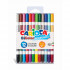 Фломастеры 24цв "BiColor" двусторонние, 12 шт, Carioca/42265