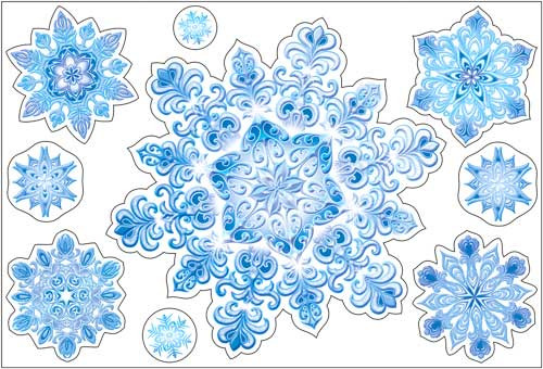 Набор наклеек для декор. Интерьера рн4-39 Набор наклеек для декор. Интерьера рн4-39