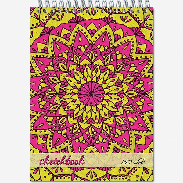 Блокнот-скетчбук А5 60л на гребне, Полином/2724 (10) Блокнот-скетчбук А5 60л на гребне, Полином/2724 (10)