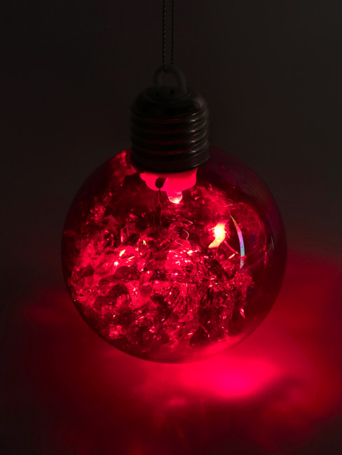 Елочный шар 8см "Зимняя ягодка" с led-подсветкой, с декором, MILAND/НУ-3456 Елочный шар 8см "Зимняя ягодка" с led-подсветкой, с декором, MILAND/НУ-3456