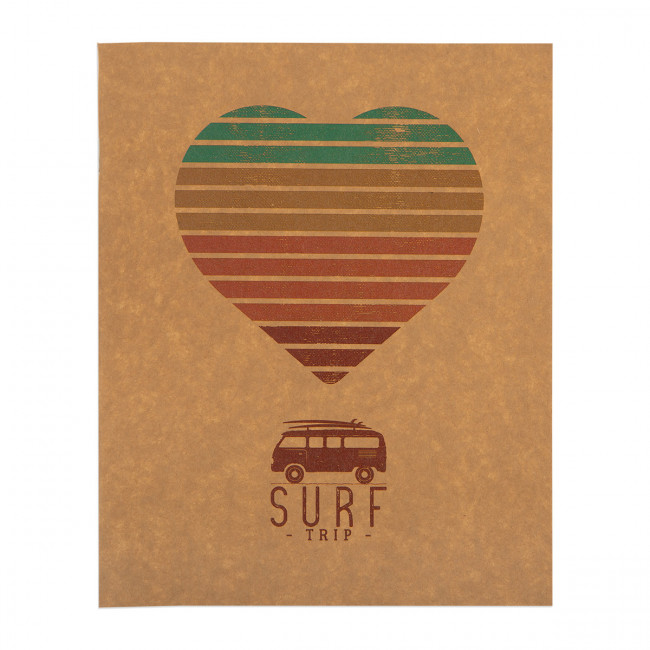 Тетрадь А5 48л клетка скоба "Beach time surf trip" "Светоч" (10)