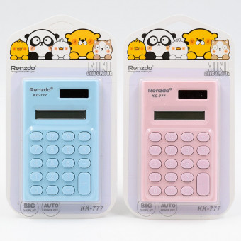 Калькулятор 8- разрядный 9,6*6см "Renzda", MAYLOTT/KC-777