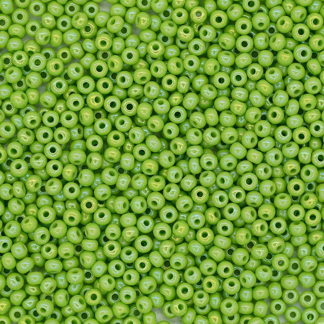 Бисер "ASMAR" размер №12, вес: 450 г, салатовый хамелеон