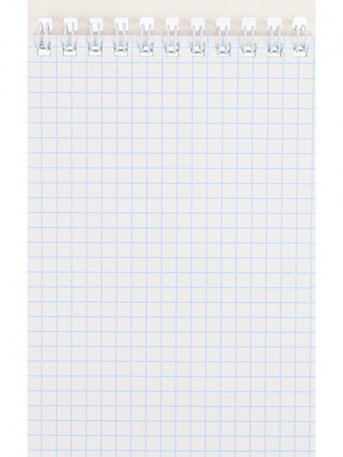 Блокнот А5 40 клетка "Городские небоскрёбы", на гребне, Remix/40-7968