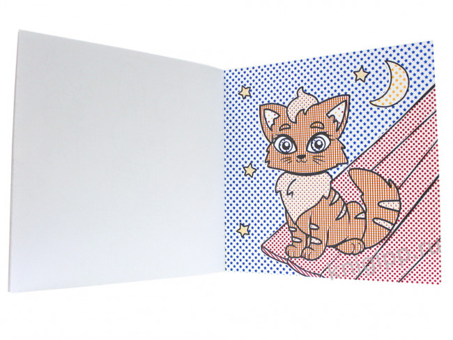 Моя первая водная раскраска «Для девочек». Формат: 195х195х2мм 12стр, Проф-Пресс