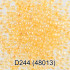 Бисер Чехия "GAMMA" круглый 4 10/0 2.3 мм 5 г 1-й сорт D244 желтый ( 48013 ) Бисер Чехия "GAMMA" круглый 4 10/0 2.3 мм 5 г 1-й сорт D244 желтый ( 48013 )