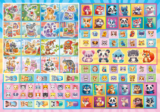 Раскраска с наклейками (А4) РН-1268