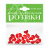 Декоративные элементы "Ротики" 15мм, красные, BV/2-527/03