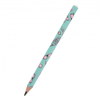 Карандаш 3,5мм 4В чернографитовый "HappyGraphix. Jumbo. Life Style. Pink dream", BV/21-0062/02 (30)