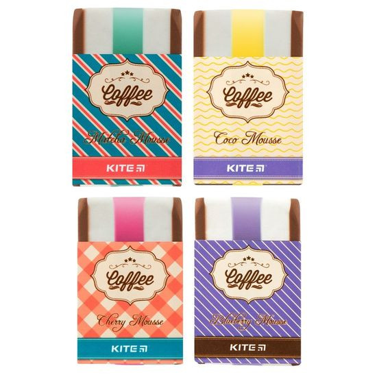 Ластик цветной Sweet, ассорти, KITE (24)