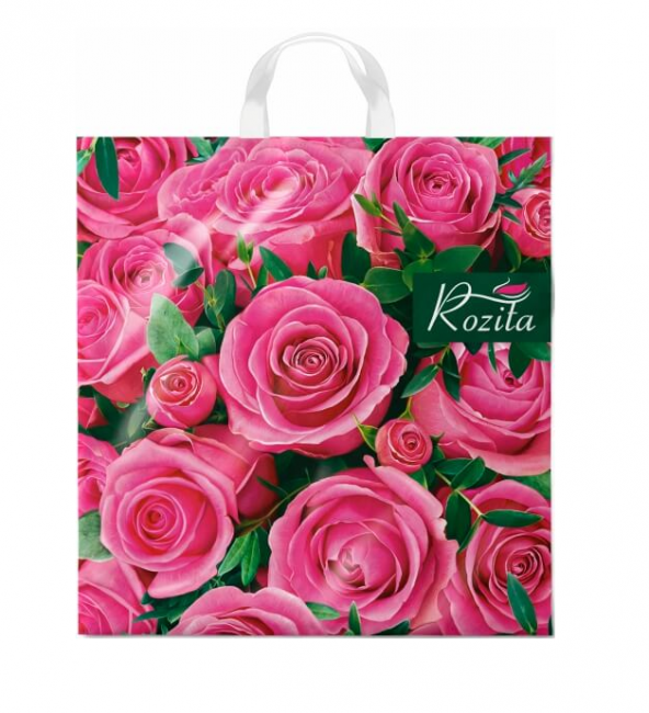 Пакет 40*42 ПВД "Розита" с петлевой ручкой (25/250)