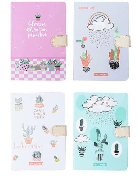 Блокнот 144л "Plants" 13,4 х 19 см, ассорти/MAZARI