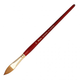 Кисть плоскоовальная язык №16 "Oro Rosso" синтетика, Pinax/756016