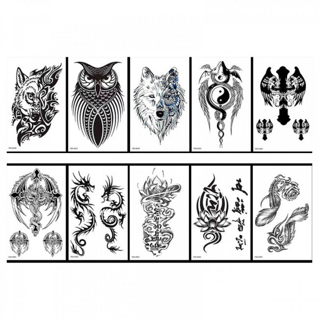 Тату-наклейка-флэш 120*190мм, MAYLOTT/TBS809099 (10) Тату-наклейка-флэш 120*190мм, MAYLOTT/TBS809099 (10)