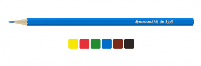 Набор цветных карандашей 6цв "Учись" "ШколаСад" Лео/LSCP-06 (8) Набор цветных карандашей 6цв "Учись" "ШколаСад" Лео/LSCP-06 (8)