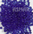 Бисер "ASMAR" размер №6, вес: 450 г, цвет - ультрамариновый прозрачный