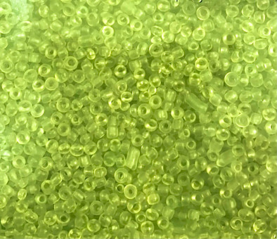 Бисер "ASMAR" размер №12, вес: 450 г, салатовый матовый