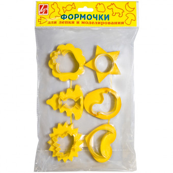 Набор аксессуаров для лепки №2, 6 штук (ЛУЧ) (24)