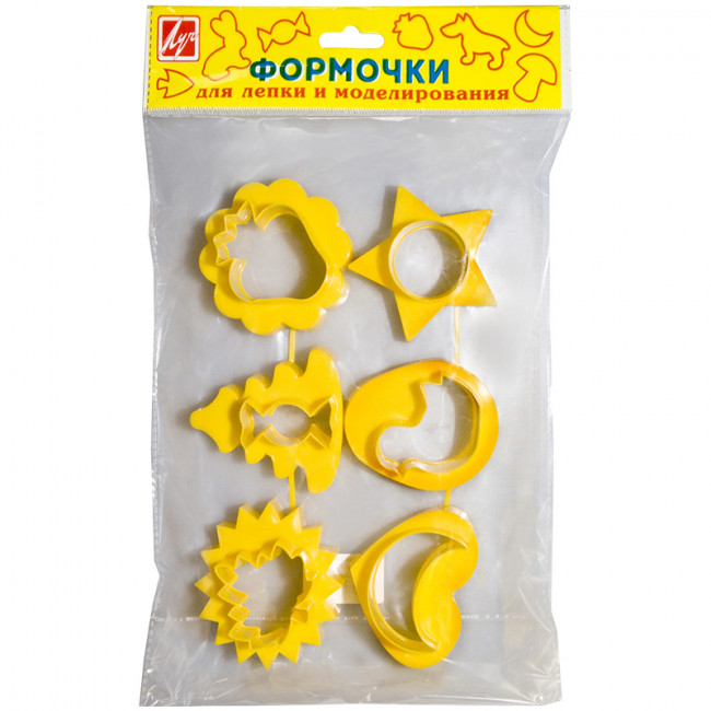 Набор аксессуаров для лепки №2, 6 штук (ЛУЧ) (24)