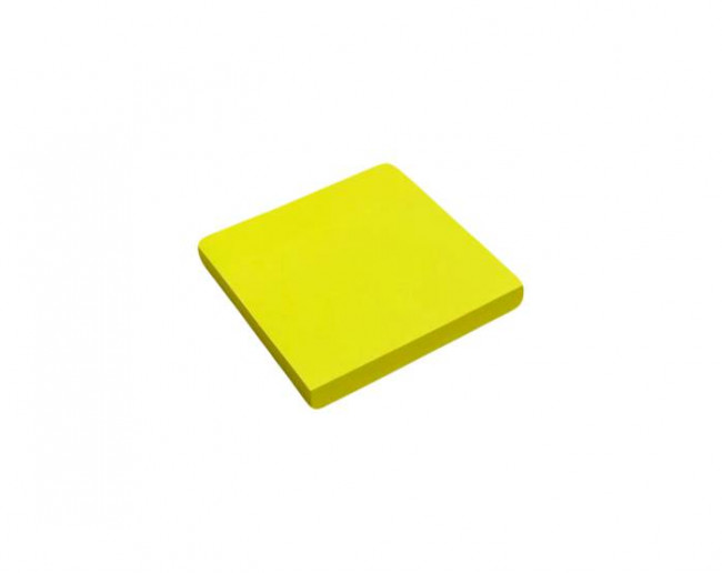 Самоклеящийся блок 76*76 мм, 100л., WENZER OFFiCE, желтый неон (24)