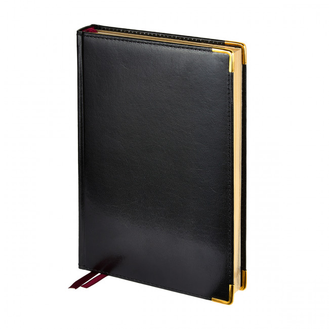 Ежедневник А5+ 208л полудатированный на 2024г-2025г "Imperium", черный, BV/3-023/120 (20)