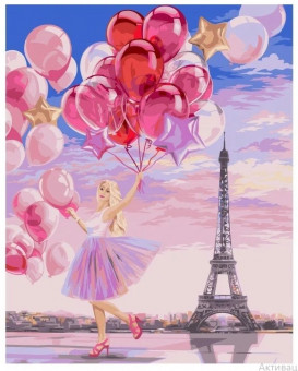 Набор для творчества "Рисование по номерам". N065 Улетное настроение 30х40 Набор для творчества "Рисование по номерам". N065 Улетное настроение 30х40