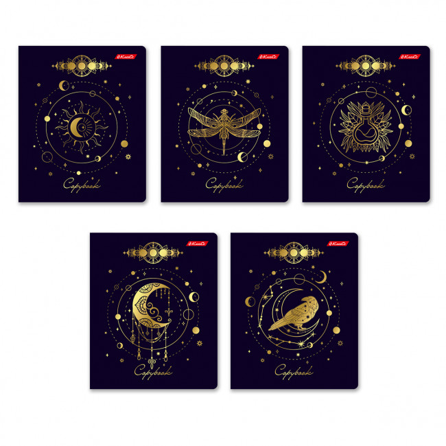 Тетрадь 96 клетка "Магическая луна" скрепка, Светоч/96ТЕТк-008 000772 (5)