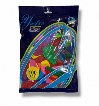 Набор воздушных шаров размер 12, цвета в ассортименте, 100шт, MAG-260128 Набор воздушных шаров размер 12, цвета в ассортименте, 100шт, MAG-260128