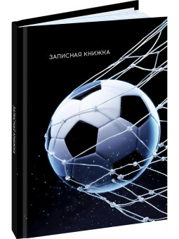 Записная книжка А7 48л клетка "Футбольная тема - 11", склейка, Проф-Пресс/ЗК48-0787 (40)