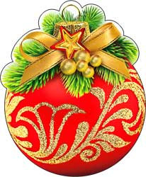 Украшение на скотче "Шар", 113-766-т (10)