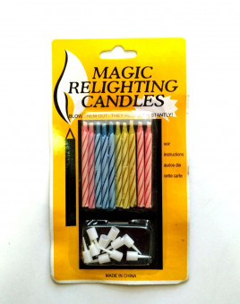 СВЕЧА магические 10 шт /24 шт/