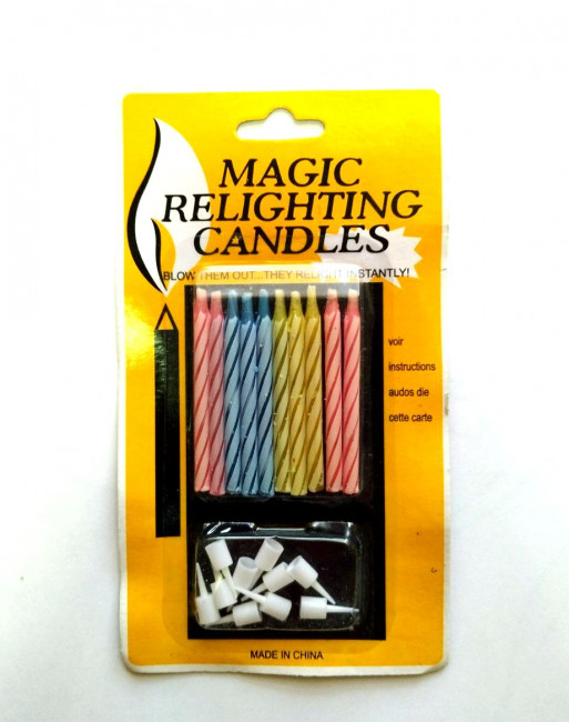 СВЕЧА магические 10 шт /24 шт/