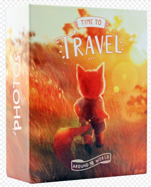 Фотоальбом 10х15см 100 фото, пластиковые листы cute foxy, Полином/FA 100.004