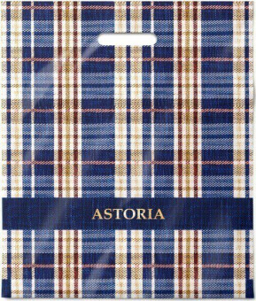 Пакет 40*47 ПВД "Астория" с вырубной ручкой (50/500)