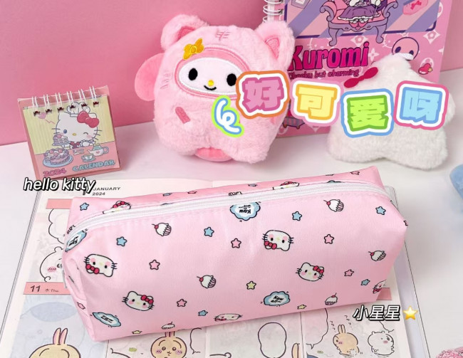 Пенал для канцелярских принадлежностей "Мультяшный котик" на 1 отделение, Магистр, цвета ассорти/ TM0080 Пенал для канцелярских принадлежностей "Мультяшный котик" на 1 отделение, Магистр, цвета ассорти/ TM0080