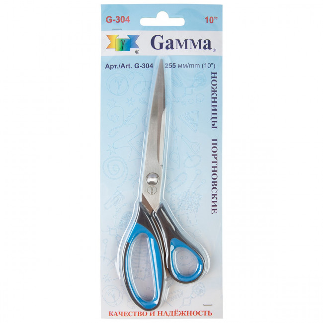 Ножницы 255мм портновские, Gamma/G-304