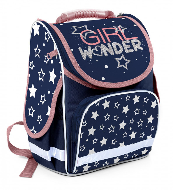 Рюкзак подрост. Schoolformat BASIC GIRL WONDER 17 л синий 38х28х16 жестк. каркас 1 отд. молния д/девочек Рюкзак подрост. Schoolformat BASIC GIRL WONDER 17 л синий 38х28х16 жестк. каркас 1 отд. молния д/девочек