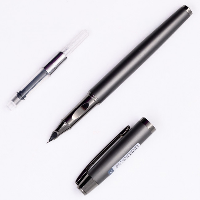 Ручка перьевая синяя "Perfetto" металлический корпус, MAYLOTT/3699 ПЕРО (12)