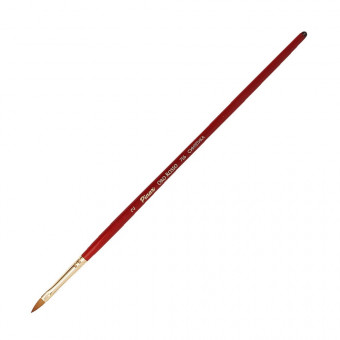 Кисть плоскоовальная язык №2 "Oro Rosso" синтетика, Pinax/756002