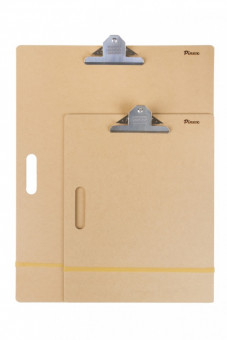 Клипборд 45х45 см, с удерживающей резинкой и клипсой