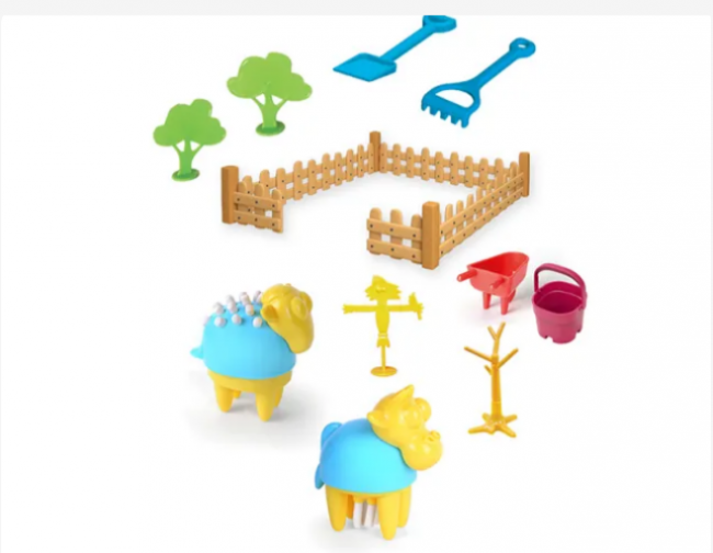 Набор формочек для лепки "Ферма, L9007