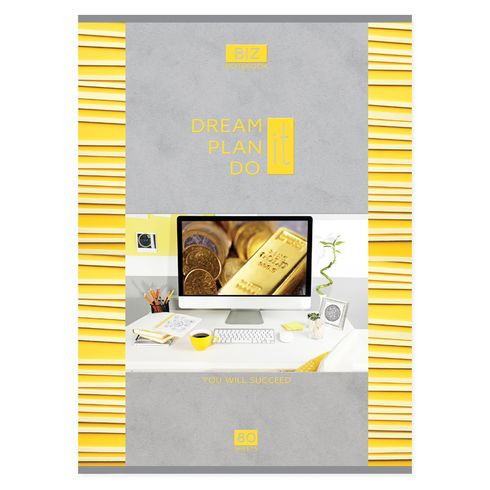 Тетрадь для записей А4 скоба 80л. клетка "Бизнес-формат" BG (5)