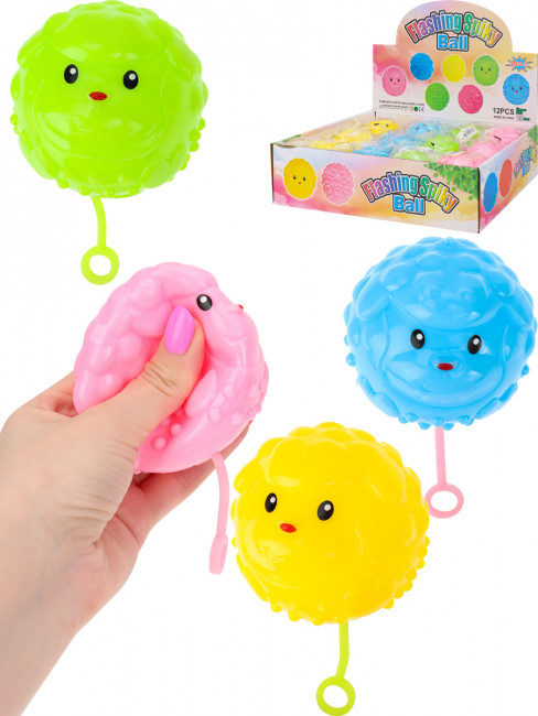 Мяч световой "Овечка", Рыжий Кот/ИК-4339 (12) Мяч световой "Овечка", Рыжий Кот/ИК-4339 (12)