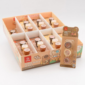 Штампики "Мишка", 3шт, MAYLOTT/DJ03-0143 (16) Штампики "Мишка", 3шт, MAYLOTT/DJ03-0143 (16)