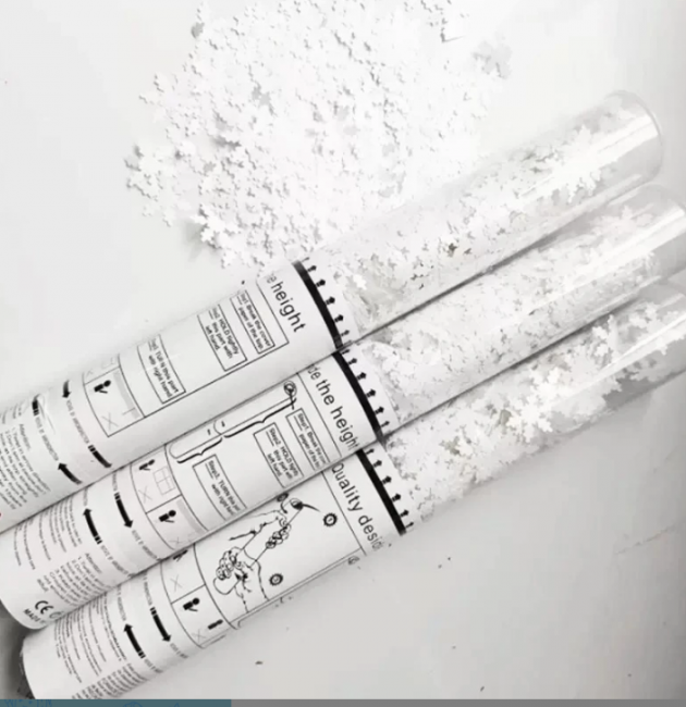 Хлопушка "Снежинки" 37,5 см, Магистр/MAG-хл105221