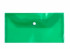 ПАПКА- КОНВЕРТ НА КНОПКЕ А6 "ASMAR"  прозрачная зелёная(12)