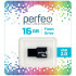 Флеш накопитель (память) USB 16GB M01 Black, Perfeo